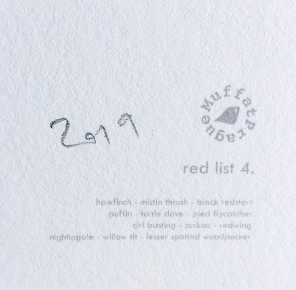 Red List | series 4.